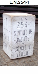 E.N. 254-1 - So Miguel de Machede
 - Azaruja - Est. Azaruja